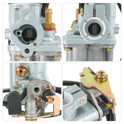 Solidspare Carburetor Air Fuel Filter Set for Suzuki LT 50 LT50 LT-A50 2002 2003 2004 2005