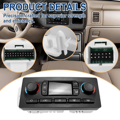Solidspare AC Heater Climate Control Module 599-009 For 2003-2007 Chevy GMC Improved Design