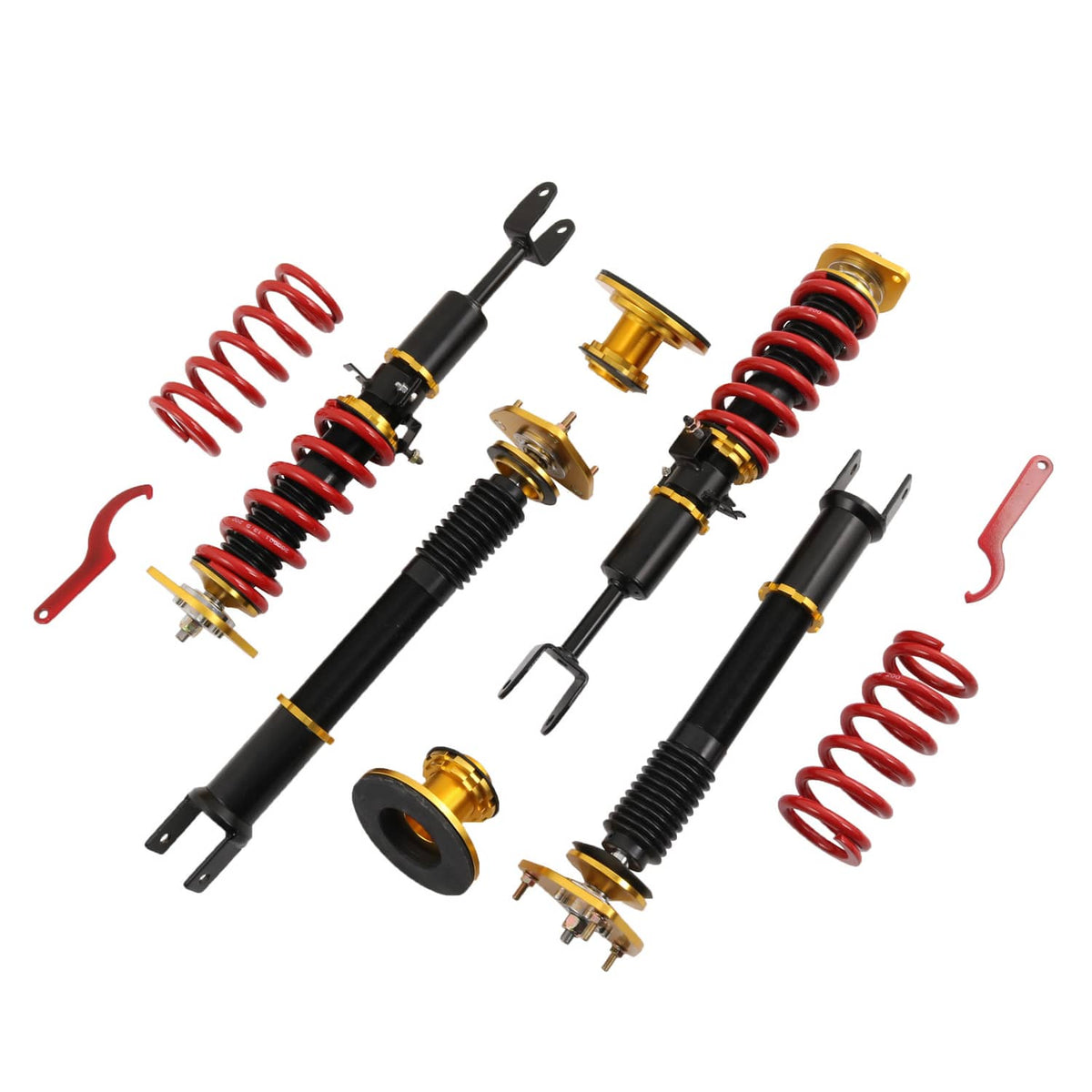 Solidspare Coilovers Suspension Kits Fit For Nissan 350Z 03-08 Adj. Height Lowering Shocks