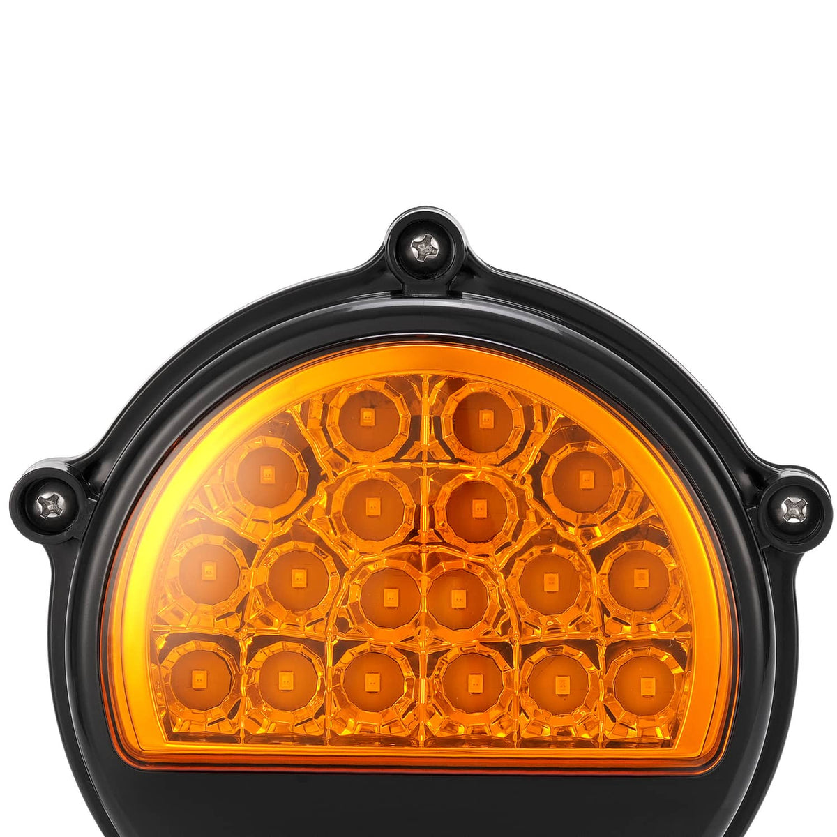 Solid Spare Yellow Lens LED Front Turn Signal Light For Humvee M35 M998 Trucks #12422957