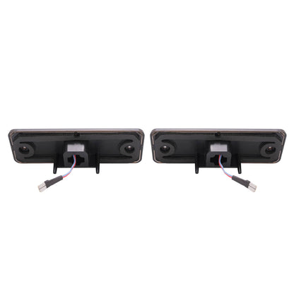 Solid Spare 2x Smoke LED Rear Side Marker Lights Lamps For El Camino & Caballero 1978-1987