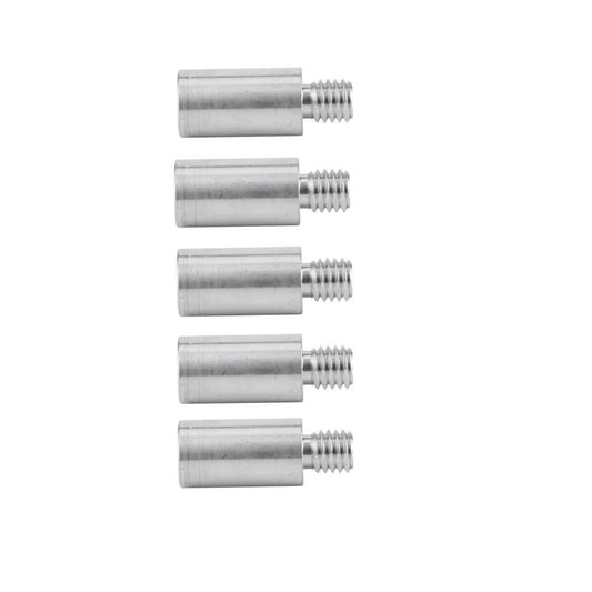 Solid Spare For Volvo Penta 5Pcs Zinc anode 3838499 800476 804107 838929 858501 18-6001