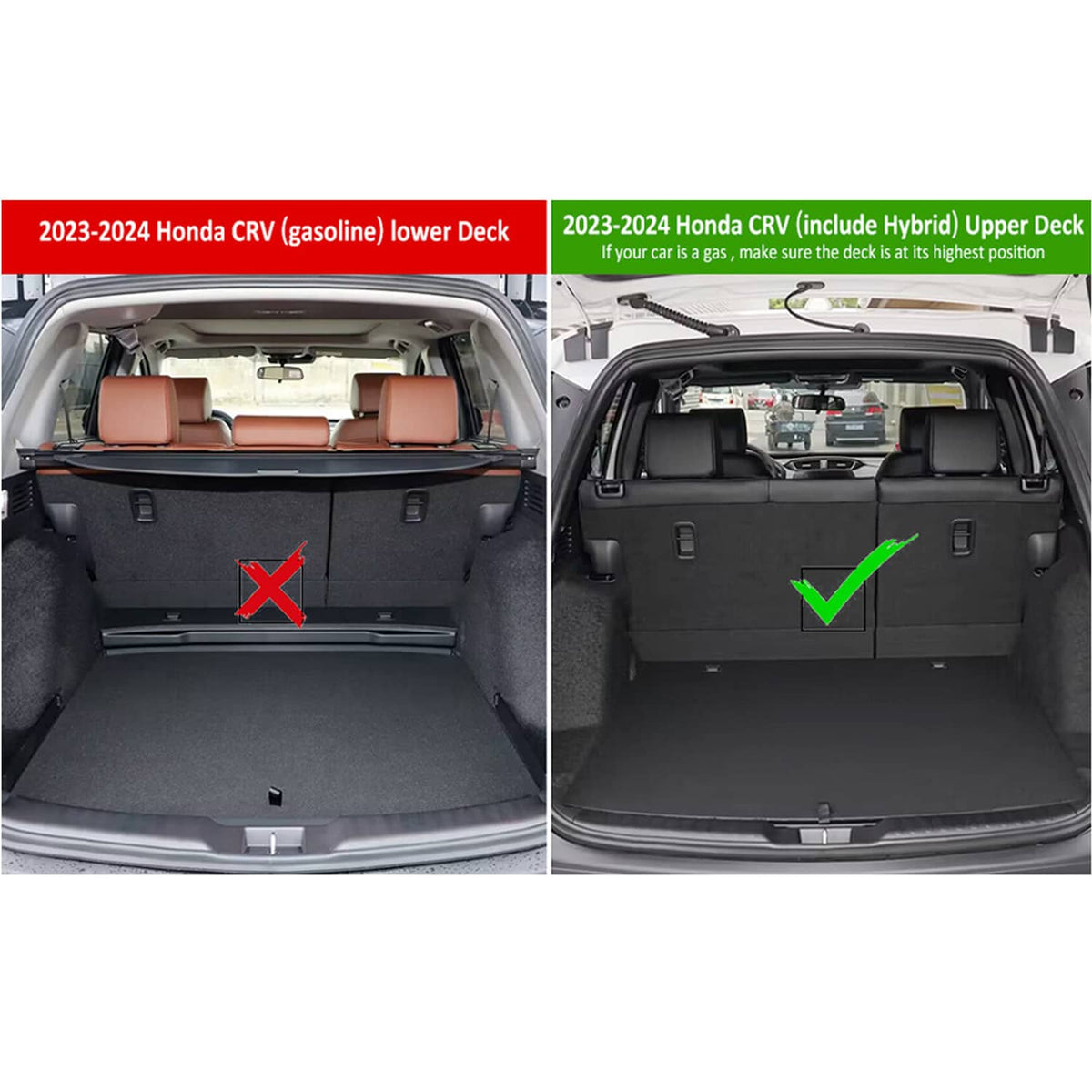 Solidspare All Weather Floor Mats & Cargo Liner Accessories for 2023-2025 2024 Honda CRV