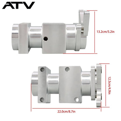 Solidspare Axle Bearing Carrier For Suzuki Quadsport Z400 Arctic Cat 400 Kawasaki KFX400