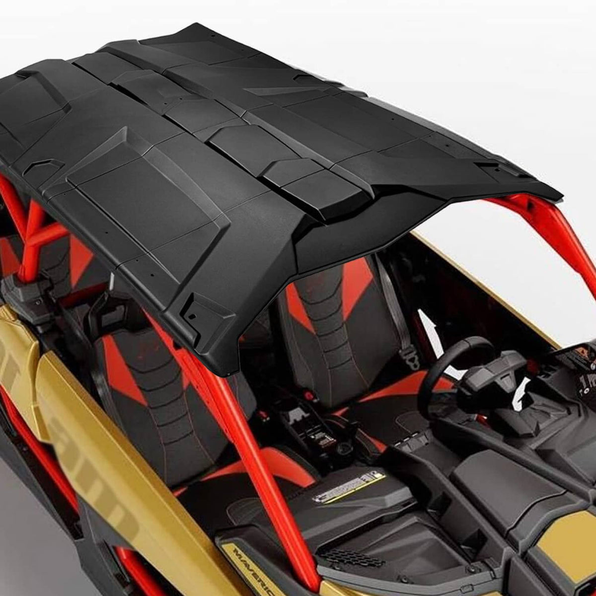 Solidspare 4-Pieces UTV Hard Roof For 2017-2024 Can Am Maverick X3 Max 4-Doors 715003750