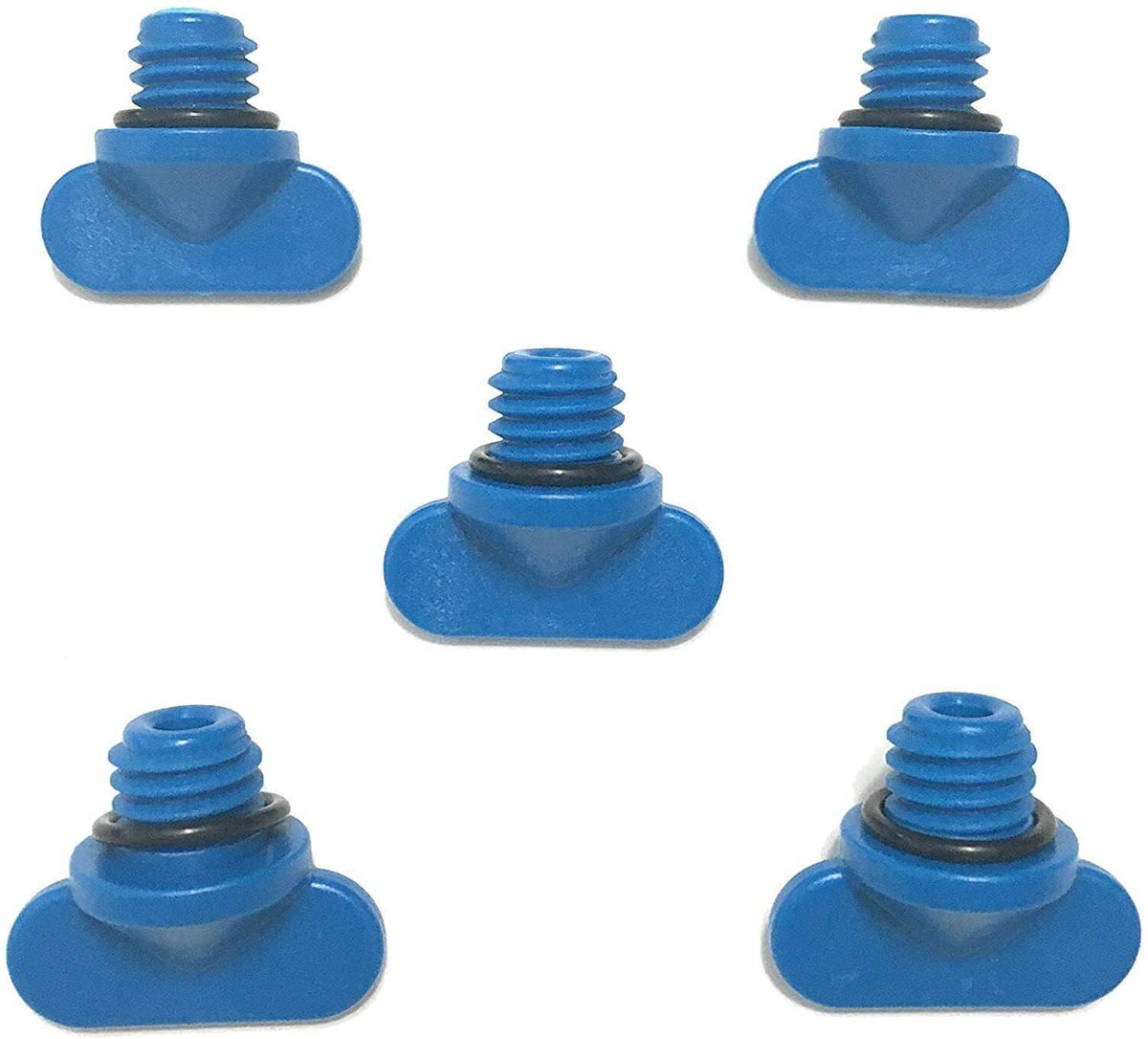 Solid Spare 5X For Mercruiser & Manifold Block Drain Blue Plug Kit 8M2000874 22-806608A1