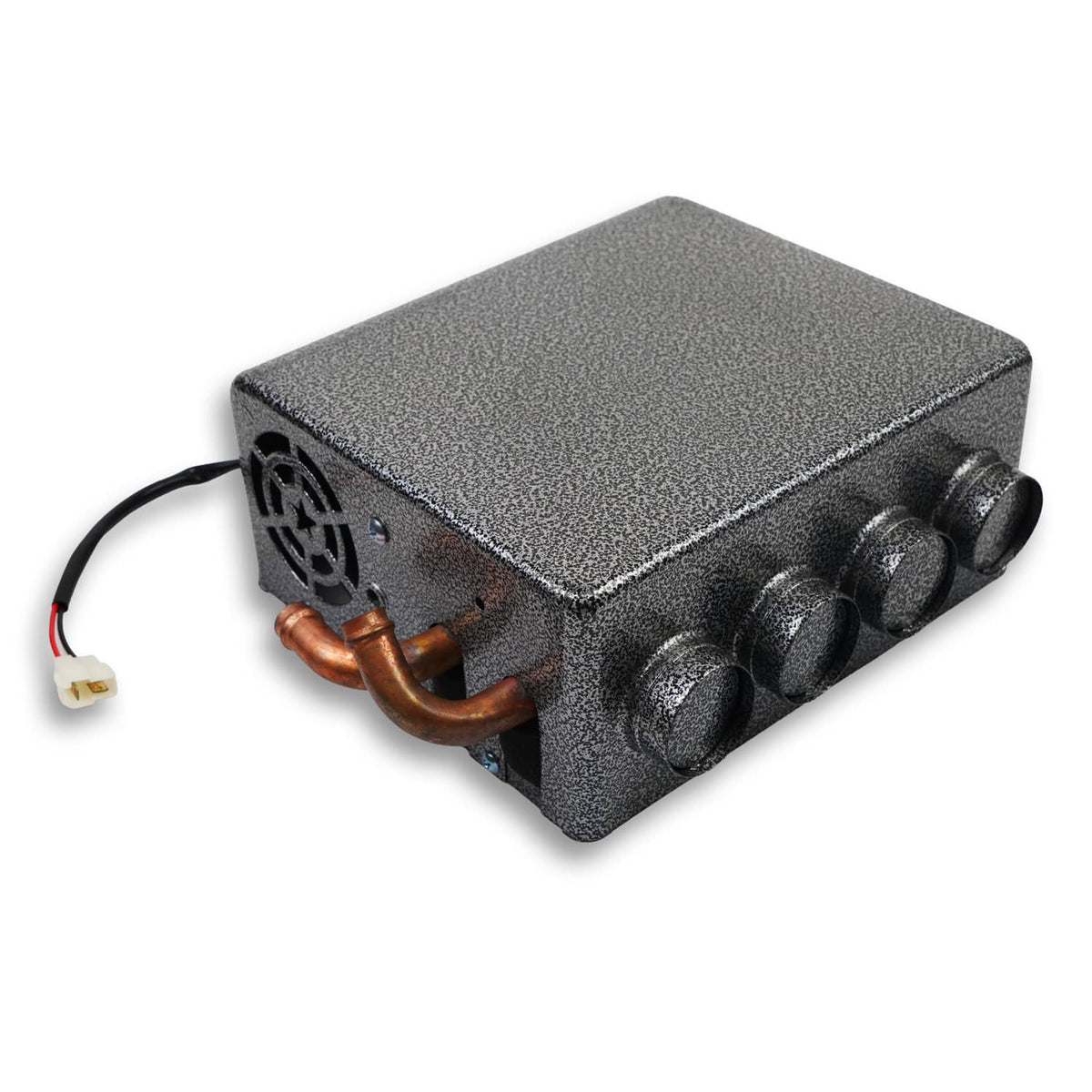 Solidspare Universal 12 VOLT Underdash Heater Heat w/ Speed Switch for Car or Truck 4 port