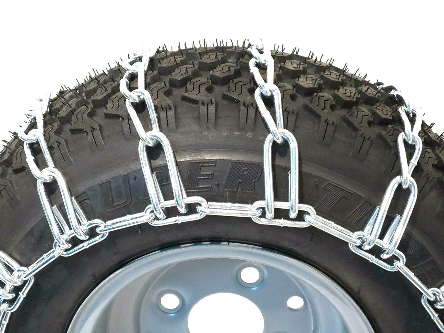 2 LINK TIRE CHAINS 20X8.00X8 20X8.0X8 20X8X8 FOR MTD CUB CADET LAWN MOWER