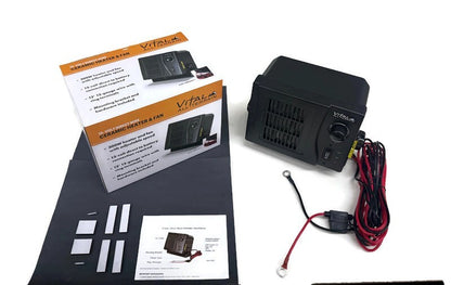 12V Electric HEATER & Base for Boat / Marine - Nautique Malibu Supra Moomba Tige