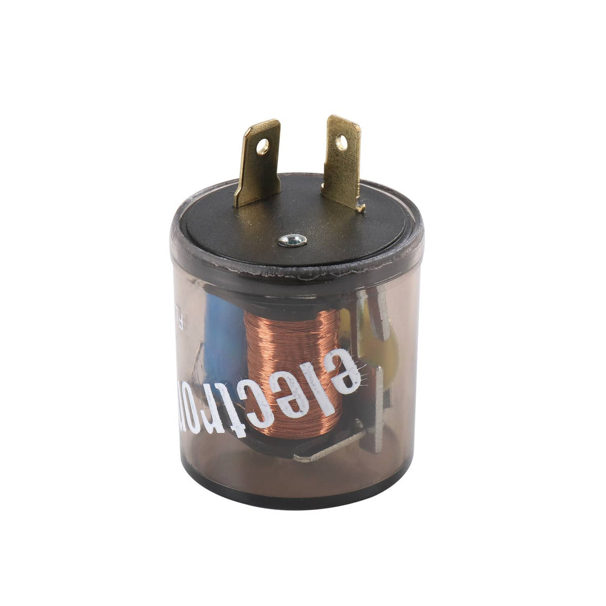 Solidspare Flasher 2-Pin Variable Car LED Turn Signal Light Blinker Relay EF32 20 Amps 12V