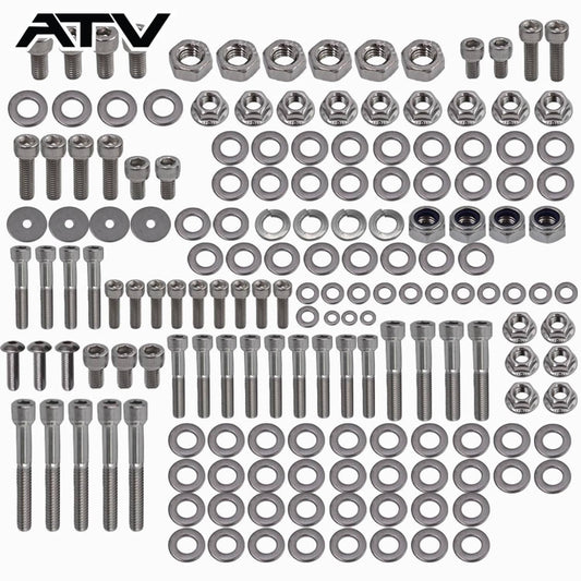 Solidspare For YAMAHA YFZ350 BANSHEE STAINLESS STEEL ATV BOLT SCREW KIT 667 PIECE