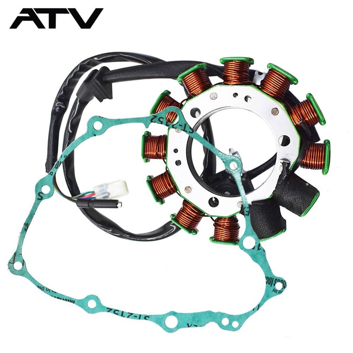 Solidspare Stator + Gasket For Honda Sportrax 400 TRX400EX 2x4 1999-2008