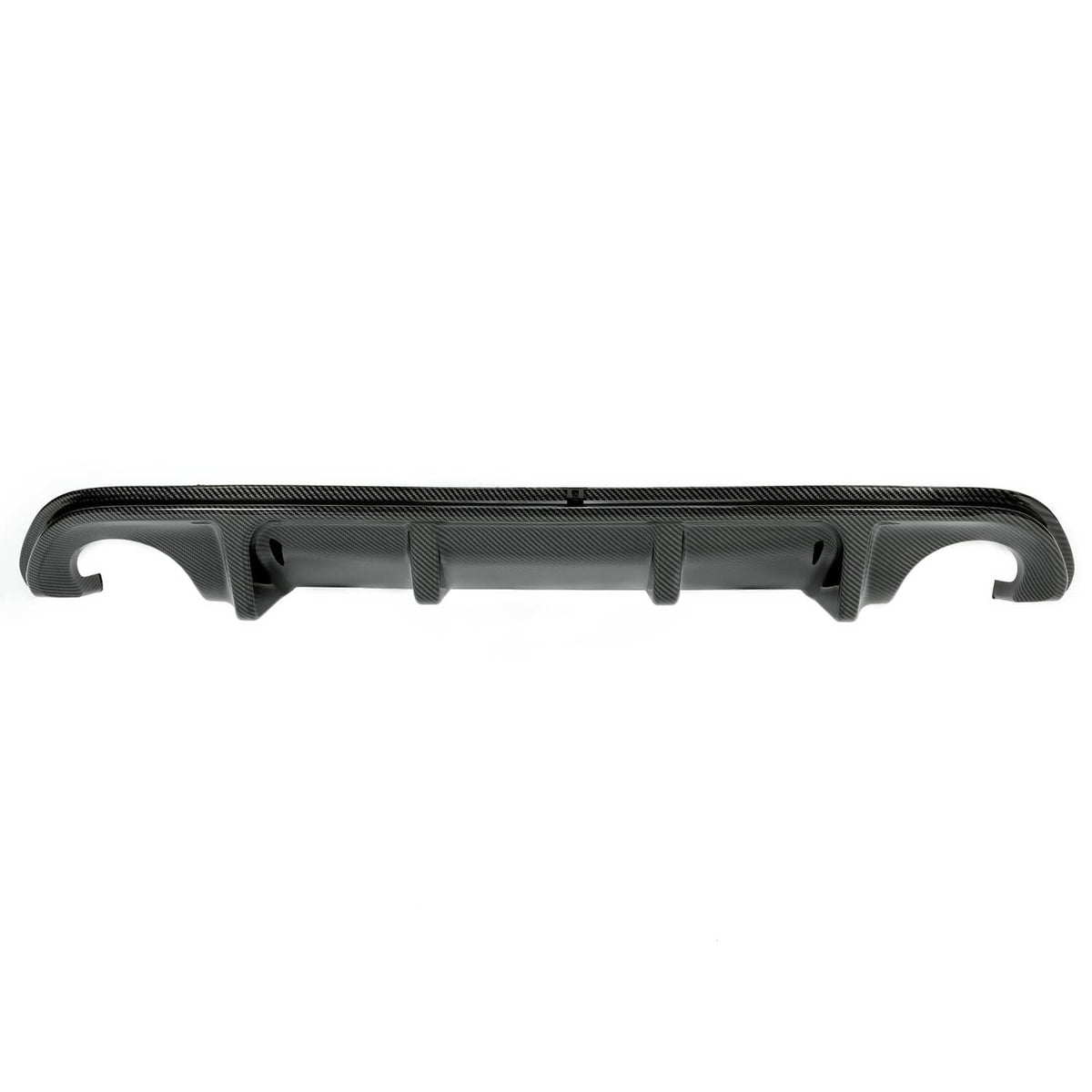 Solid Spare Rear Lip For 2014-2017 Infiniti Q50 Bumper Diffuser Wing Carbon Fiber Style