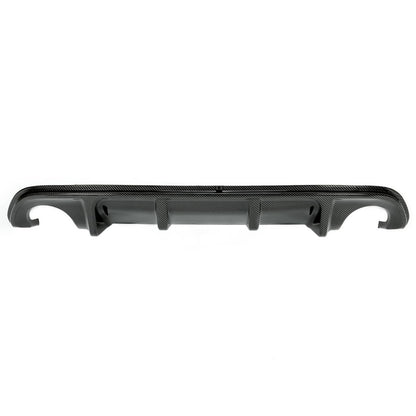 Solid Spare Rear Lip For 2014-2017 Infiniti Q50 Bumper Diffuser Wing Carbon Fiber Style