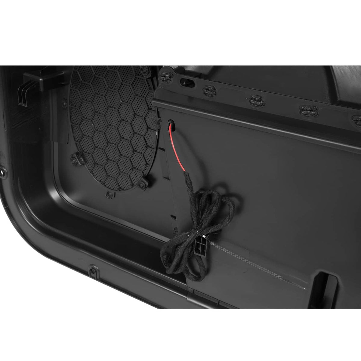 Solid Spare For 2013-2018 Dodge Ram 1500 2500 3500 Inner Door Panel Driver Side Textured BLK