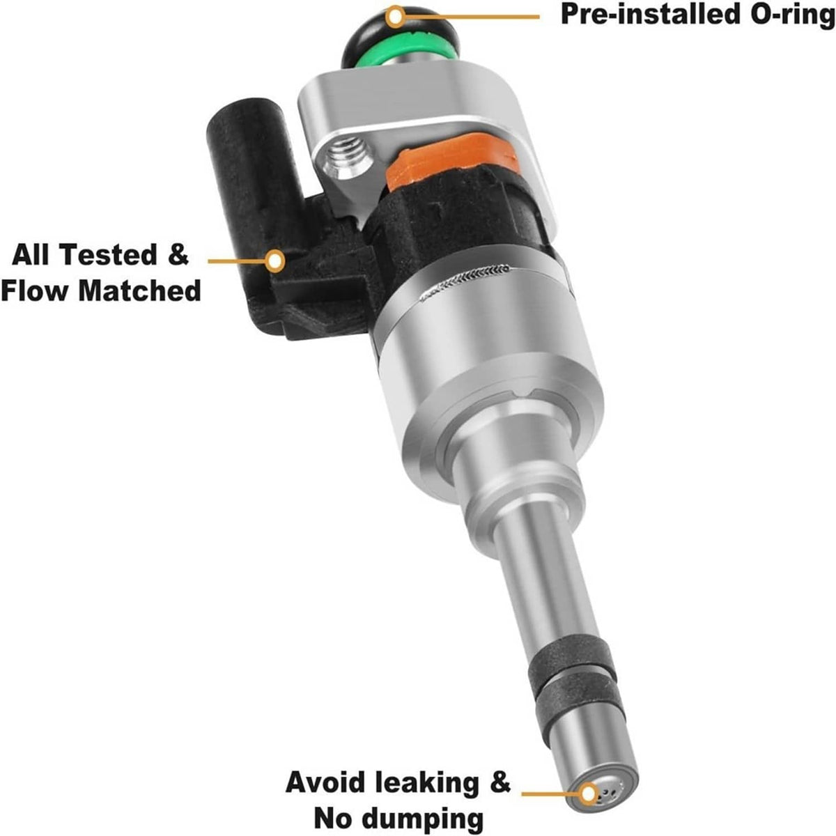 Solidspare 4Pcs Fuel Injectors 55577403 For 2017-2019 Chevrolet Cruze Malibu 1.4/1.5L Turbo