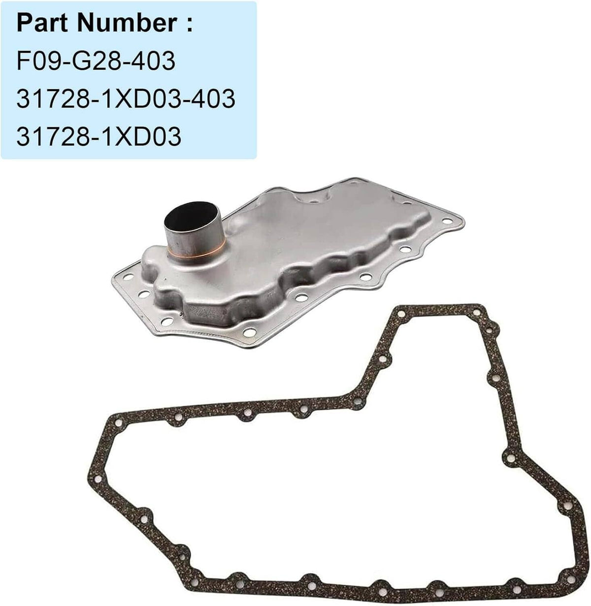 Solidspare New Auto Transmission Filter & Gasket Kit For Nissan Altima Maxima Quest Murano