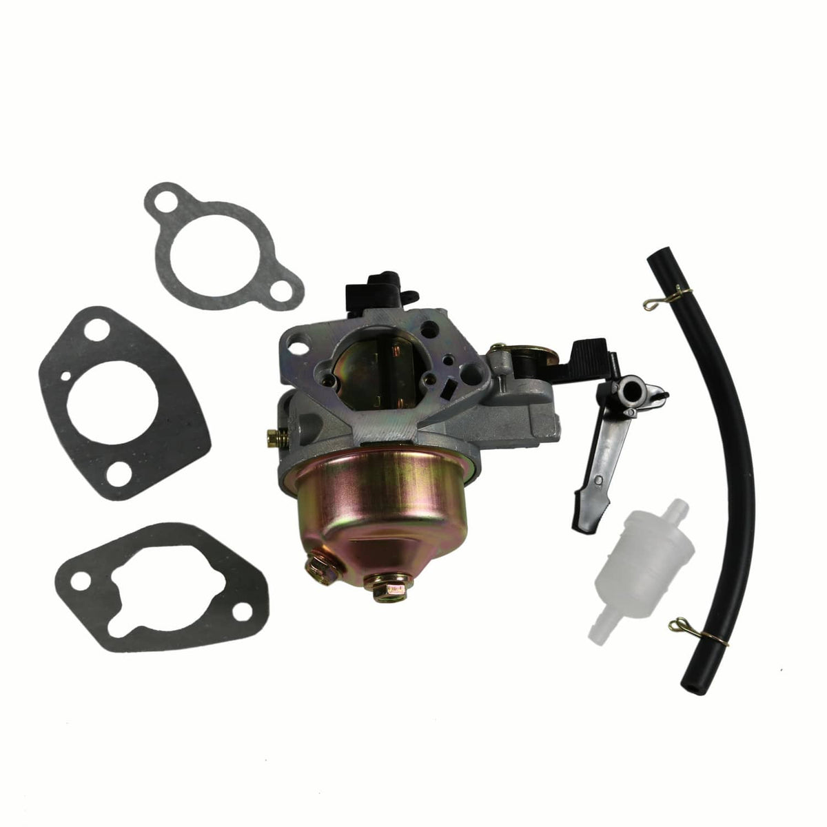Solidspare For Honda GX270 GX240 Recoil Carburetor Spark Plug Ignition Coil Air Filter Kit