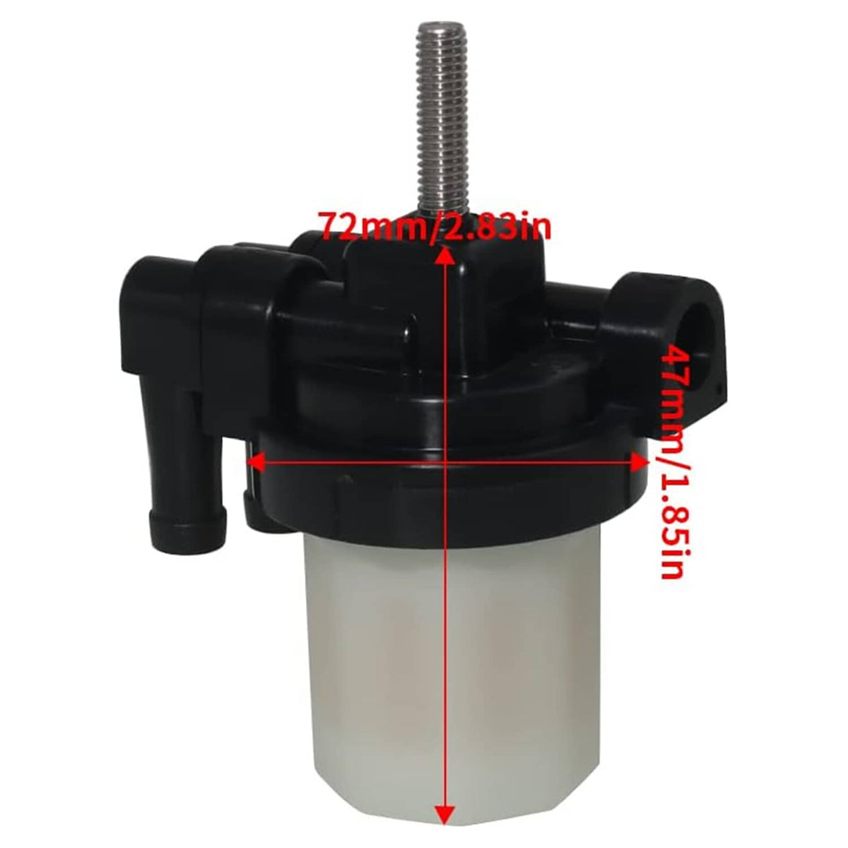 Solid Spare For Mercury Fuel Filter Assembly Outboard 879884T 30HP F30 40HP 50HP 60HP F60