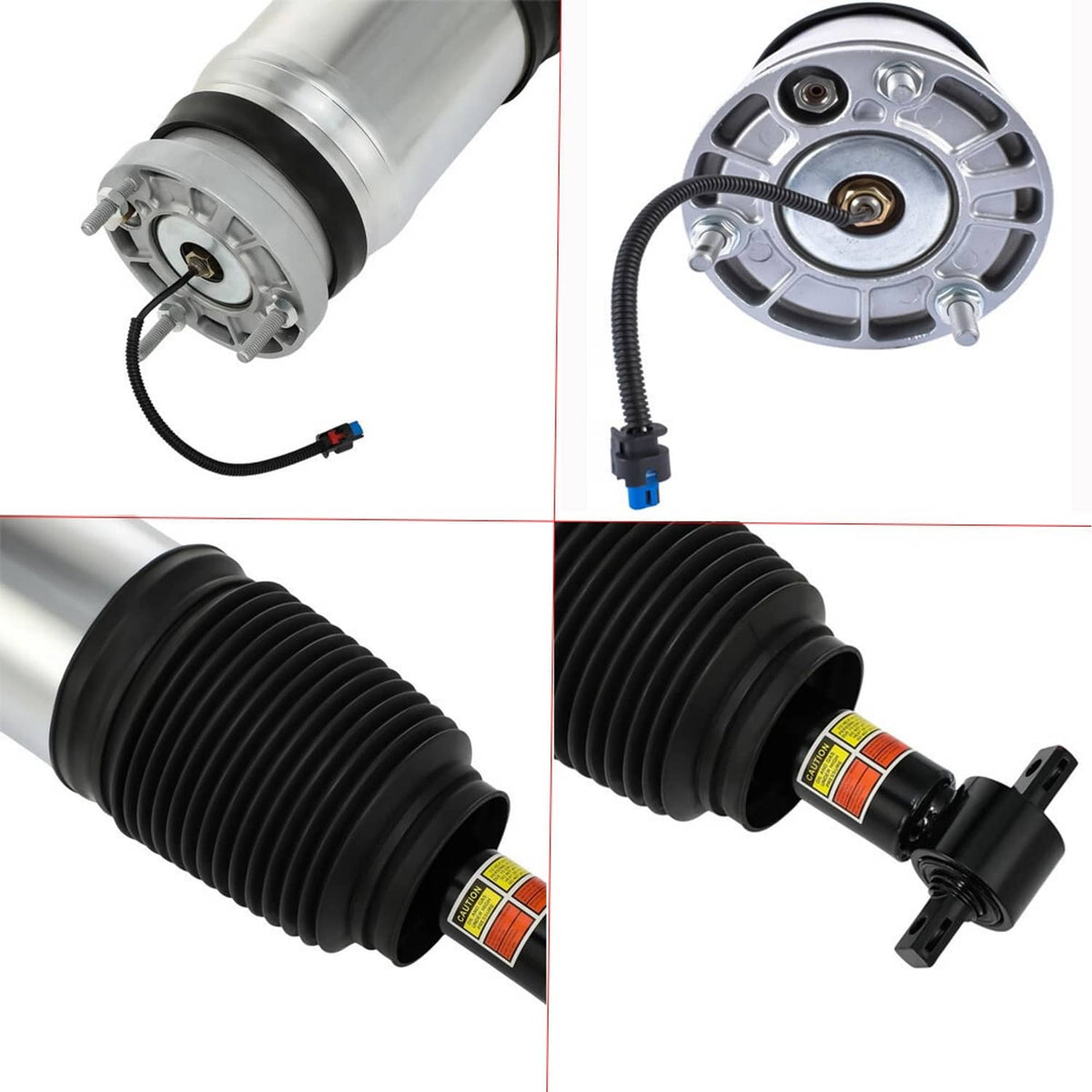 Solidspare Front LH/RH Air Shock Strut w/ Magnetic For 2021-24 Cadillac Escalade GMC Yukon