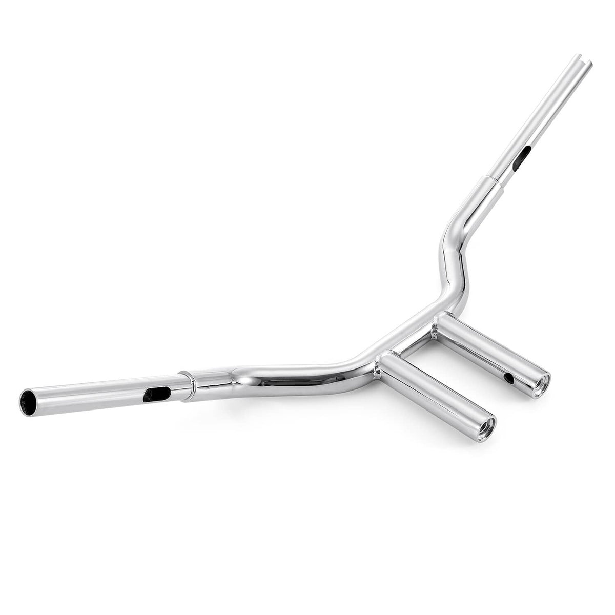 Solidspare 10" MX-T Bars Handlebar Chrome For Harley Softail FLS Sportster Dyna Low Rider
