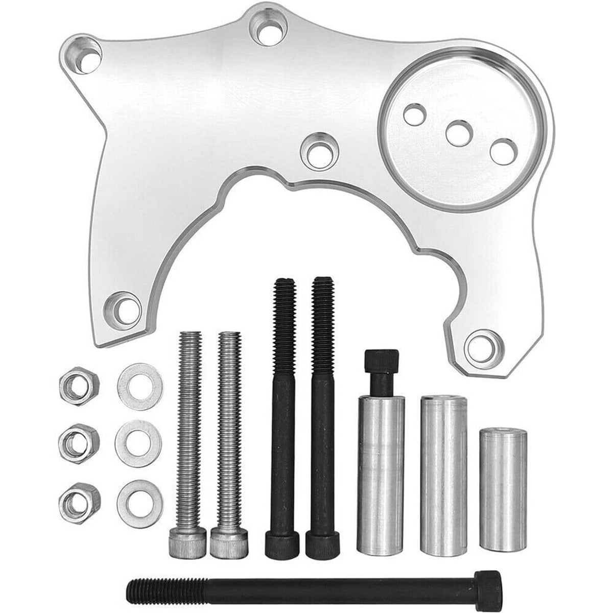 Solidspare For LS1/LS2/LS3/LS6 Vortec Truck LQ AC LS R4 High Mount A/C Bracket Replacement