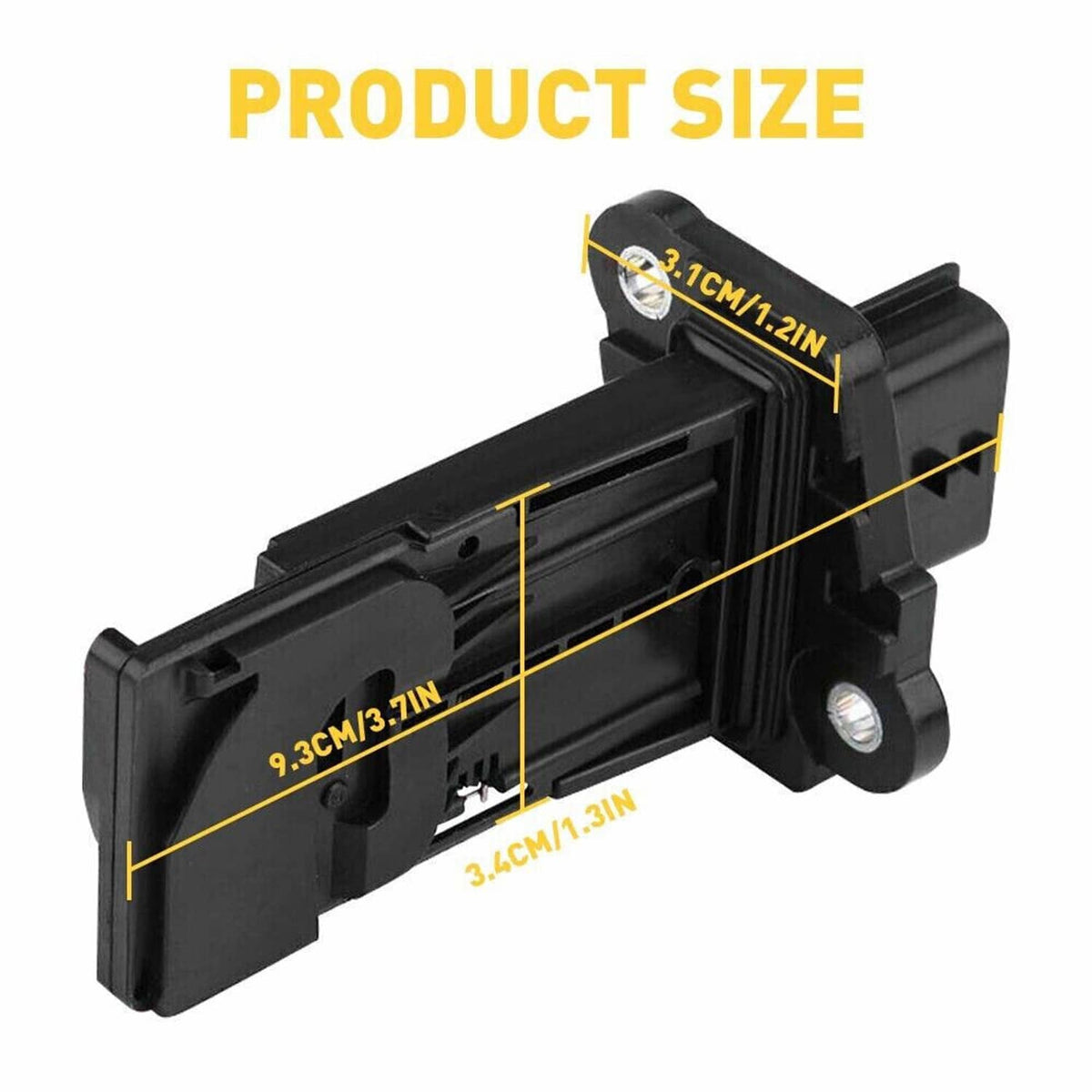 Solidspare New Air Flow Sensor Meter Black For 2013-2015 Nissan Altima 2.5/Sentra 1.8 Mass