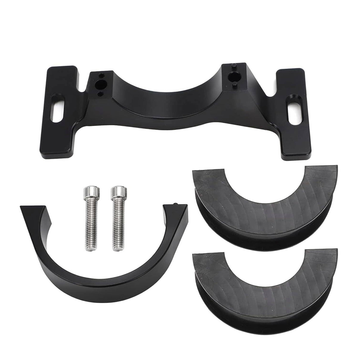 Solidspare Center Bearing Support Solution for Dodge Charger Challenger Scat Pack Black