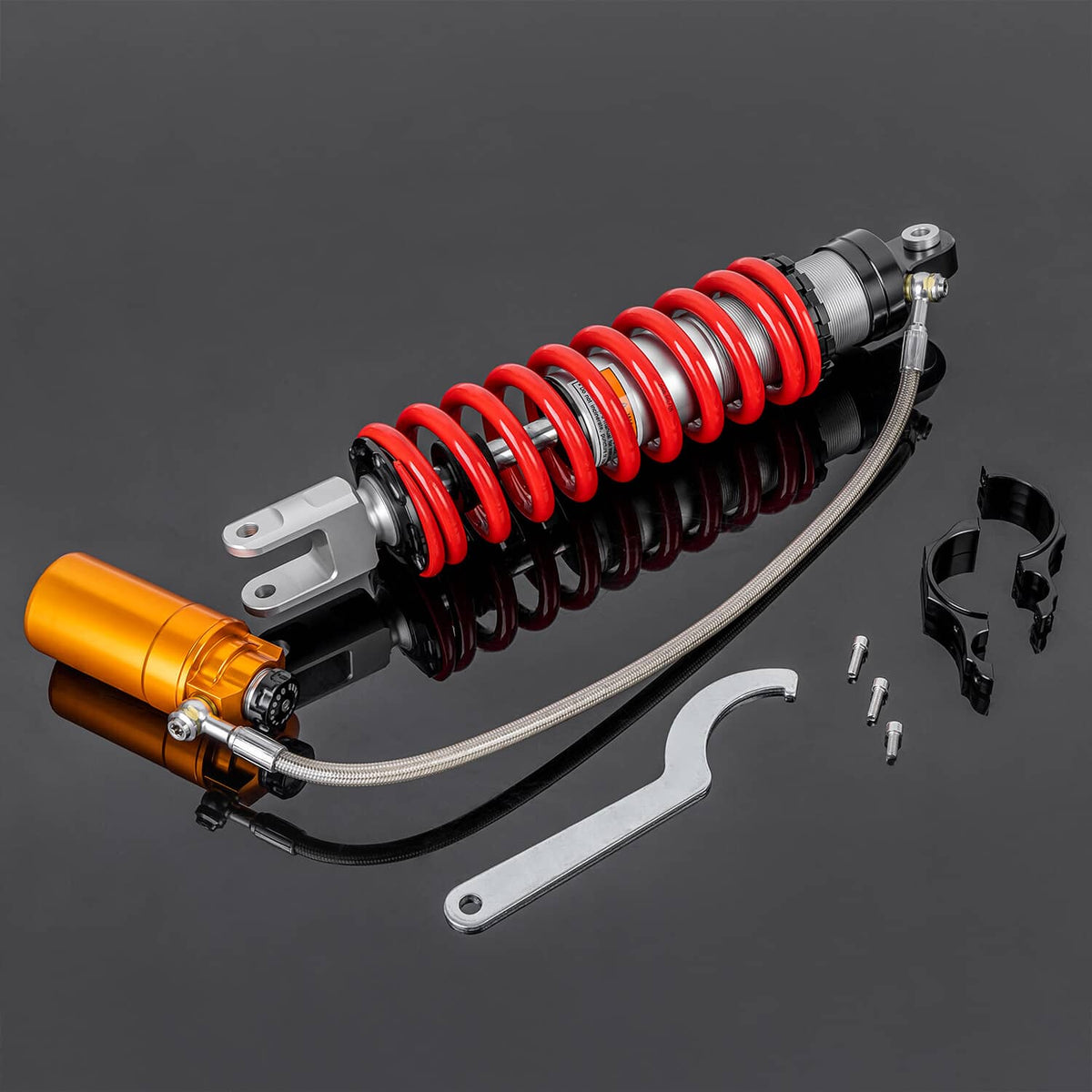Solidspare 15.5" Rear Shocks Absorbers Fit For Honda TRX450ER Sportrax TRX400EX TRX450R