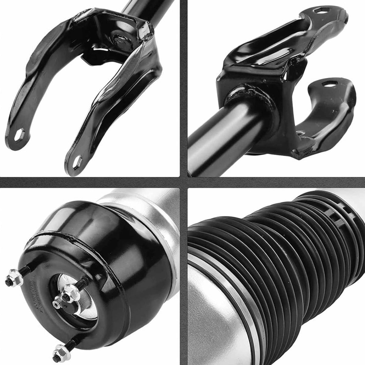 Solidspare Front Air Suspension Shock Struts w/ADS For Mercedes W166 X166 GL450 GLS550
