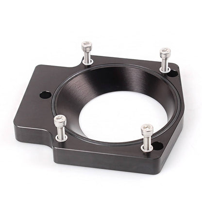 Solidspare 92mm Throttle Body + Adapter Plate + TPS IAC For Chevy GM Gen III LSX LS LS1 LS2