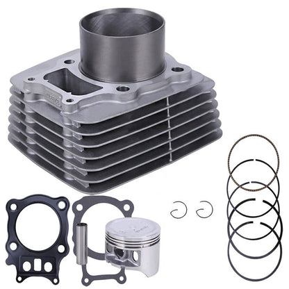 Solidspare Cylinder Piston Gaskets Top End Rebuild Kit For 2000-2006 Honda Rancher TRX350