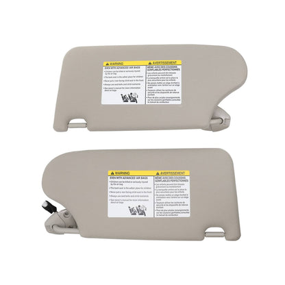 Solidspare Right & Left Sun Visors w/ Lighted Fit For Nissan Altima 2.5L 3.5L 2013-2018