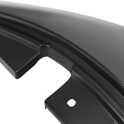 Solid Spare For Nissan Versa Note 2014-2016 NI1201100 Black Grille Cover Hood Molding ABS