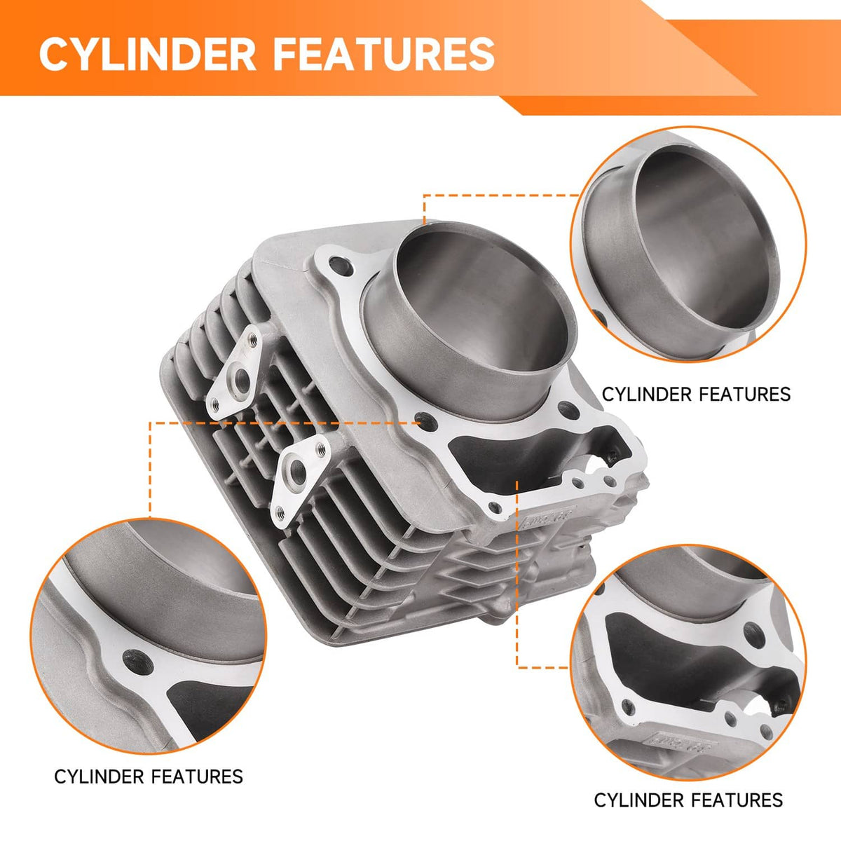 Solidspare CYLINDER PISTON GASKET KIT W/ CAMSHAFT 85mm FOR HONDA For TRX 400EX 1999-2008
