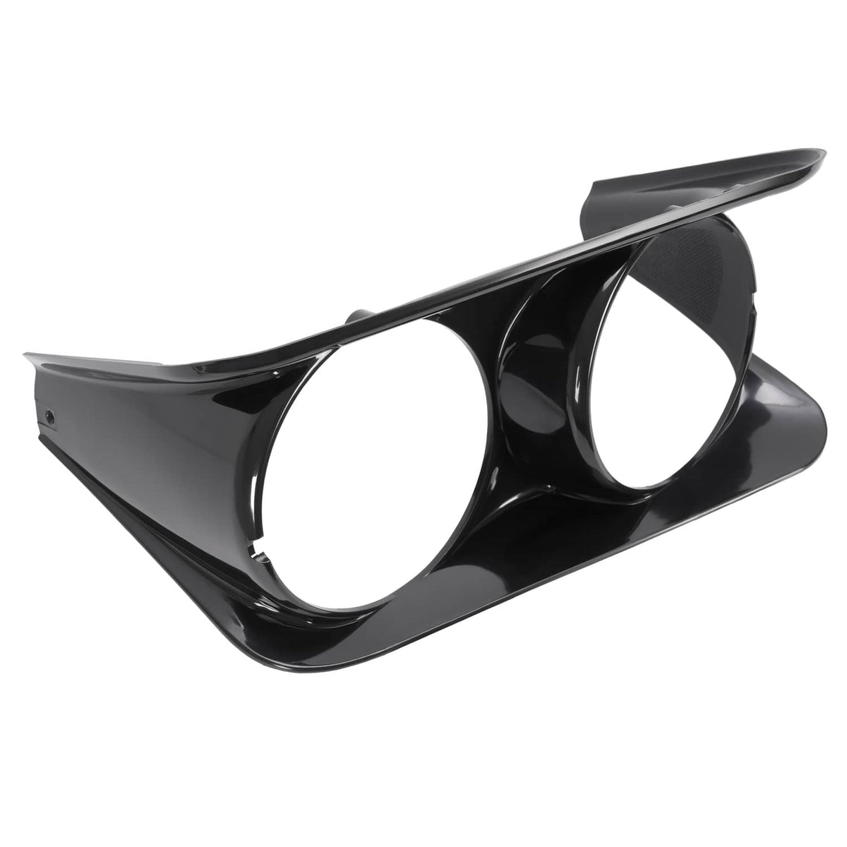 Solid Spare Black Headlight Bezel Trim Passenger Side RH For Chevrolet C3 Corvette 1968-1982