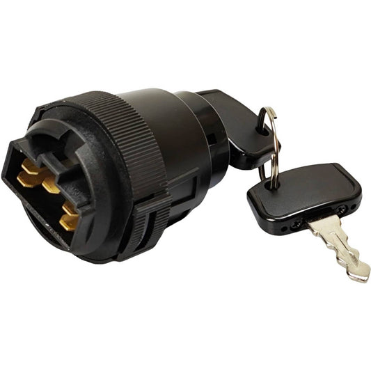 Solid Spare Ignition Switch w/Keys 1C7020-06400 K3281-62100 for Kubota ZG222 ZG227 RTV500G
