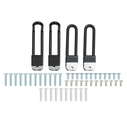 Solid Spare 3-Bars Cargo Van High Ladder Roof Rack For Nissan NV 1500 2500 3500 750 lbs