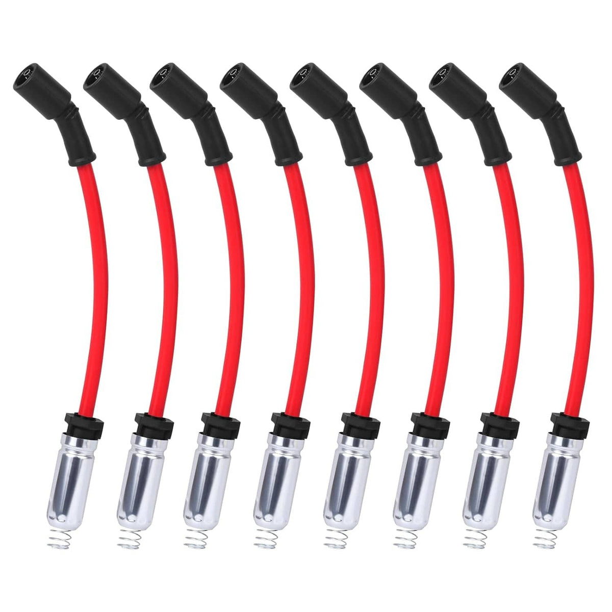 Solidspare 8Pcs Spark Plug Wire for 2014-18 GMC Sierra 1500 Chevrolet Silverado 1500 758EE