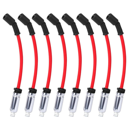 Solidspare 8Pcs Spark Plug Wire for 2014-18 GMC Sierra 1500 Chevrolet Silverado 1500 758EE