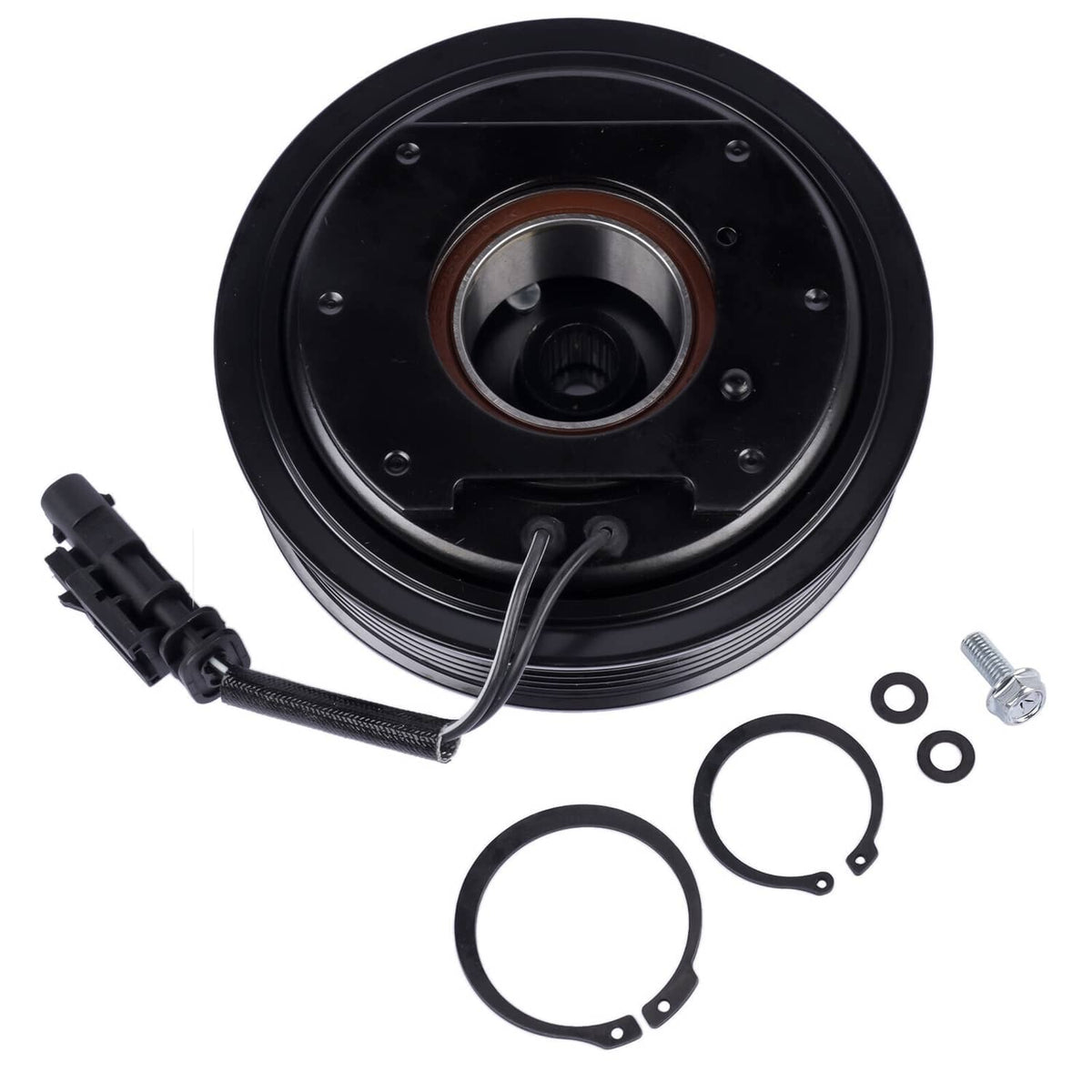 Solidspare A/C Compressor Clutch Kit for Chevrolet Equinox 18-21 Colorado GMC Canyon CVC