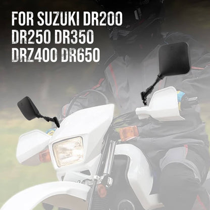 Solidspare For Suzuki DR 650 500 400 370 350 250 200 125 100 50 Motorcycle Rearview Mirrors