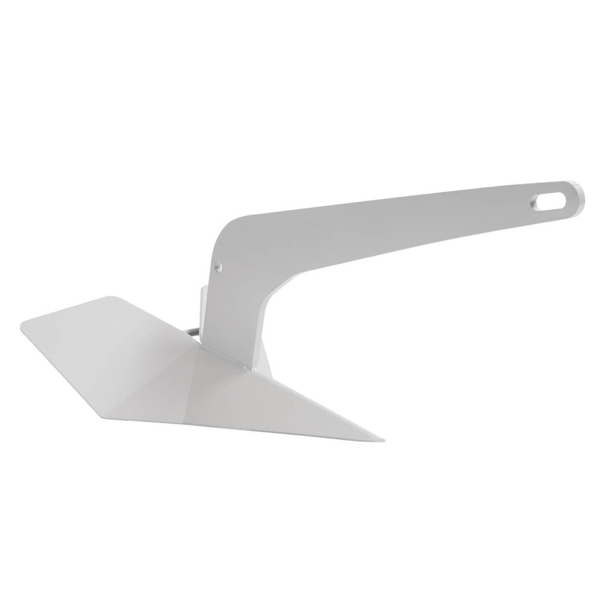 Solidspare Boat Triangular Anchor 35lbs Delta Style Wing Anchor Heavy Duty Steel Anchor