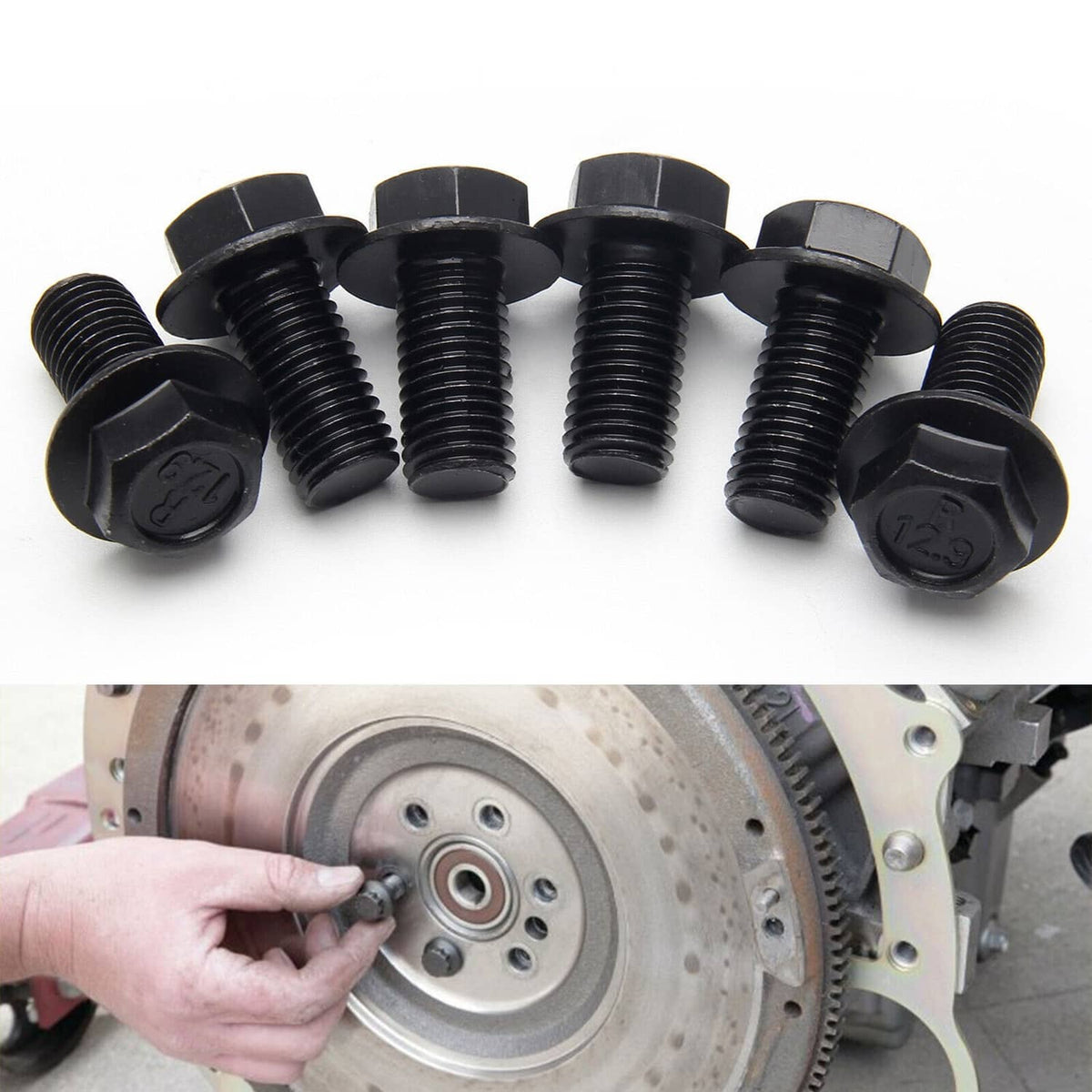 Solidspare For LS Engines LS1 LS2 LS3 4.8 5.3 6.0 Flywheel Transmission Flexplate Bolts Kit