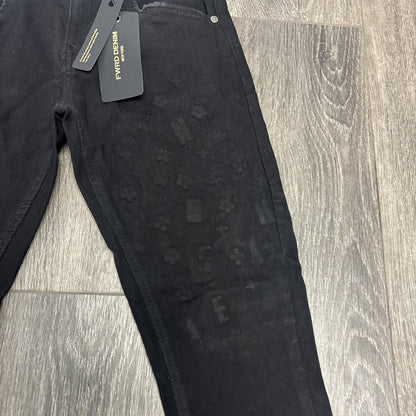 Kids FWRD DENIM & CO. Denim Jean - Jet Black Sz 12 Fit 1 Slim New with Tag