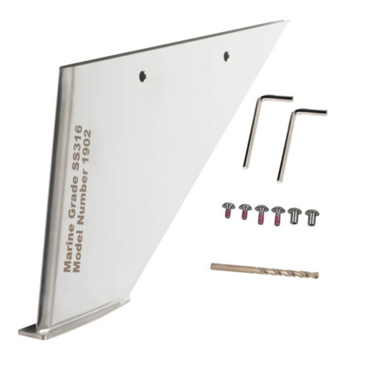 Solid Spare 27151 New Marine Stainless Steel Skeg Guard Protector for Yamaha Mercury Suzuki