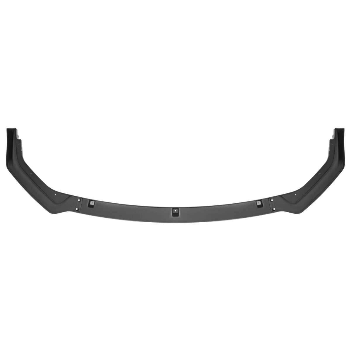 Solid Spare Carbon Fiber Color Front Bumper Lip Splitter For 2018-24 Infiniti Q50 Luxe Base