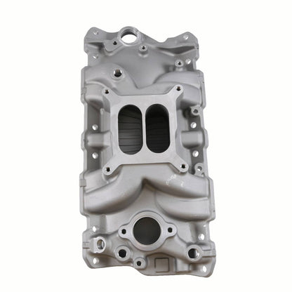 Solidspare Dual Plane Intake Manifold For 1957 1958-1995 Small Block Chevy SBC 350 400