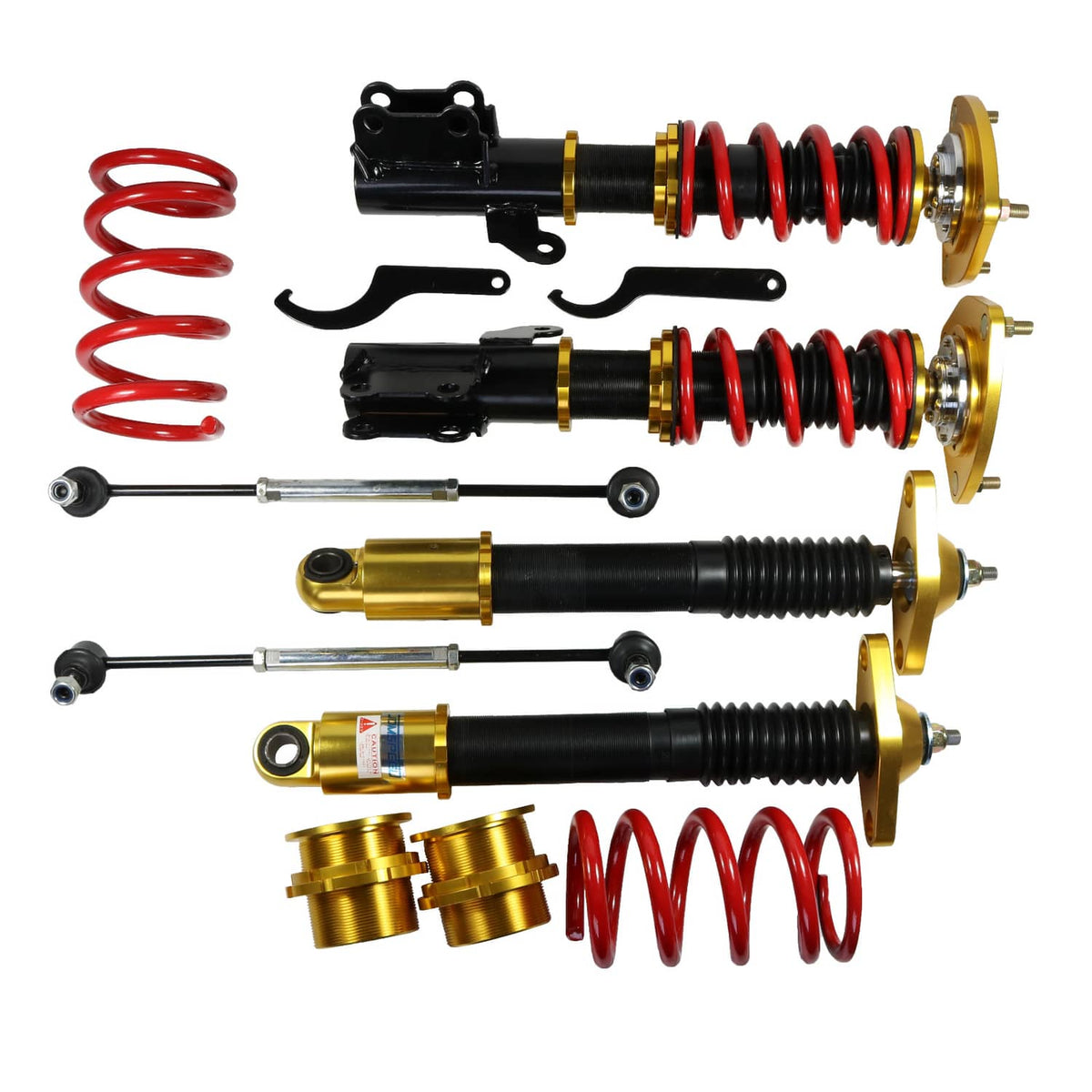 Solidspare Coilovers Kit for Hyundai Genesis Coupe 2-Door 10-16 Shock & Struts Adj. Height