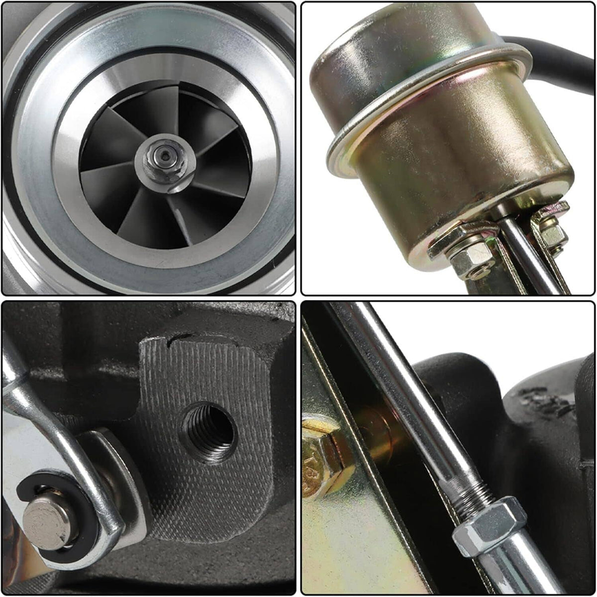 Solidspare Diesel Turbo Turbocharger HX35W for Dodge Ram 2500 3500 5.9L T3 6BTAA 3539373